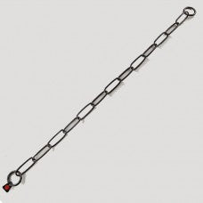 Herm Sprenger Black Stainless Fursaver chain Standard link