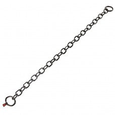 Herm Sprenger 4 mm Black Stainless Small Link fursaver